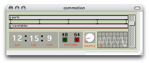 Commotion musical instrument